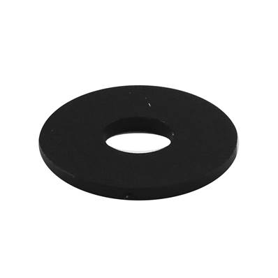 Rondelle plastique noire 6.4 x 18 x 1.6 mm