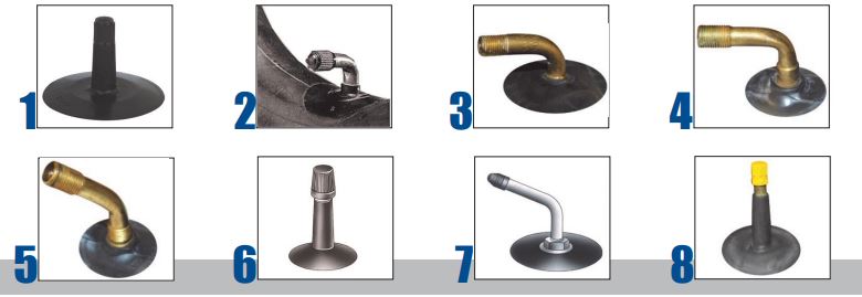 Chambres  air - Profils valves