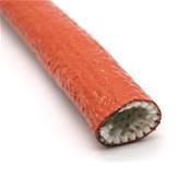 Gaine silicone Anti-Feu 16 mm - les 10 cm