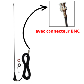 Antenne VHF extérieure avec BNC 