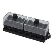 Boîtier pour 8 fusibles plat