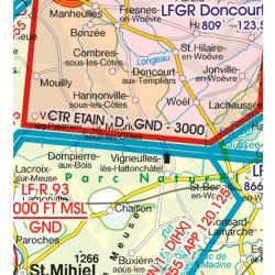 Carte Aéronautique 500.000 ème pour l'Europe - 2022