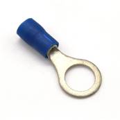 Cosse oeillet  bleu D. 8 mm