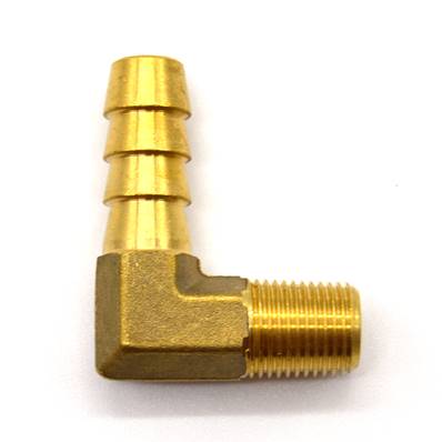 Embout 1/8" BSPT x 8 mm coudé à 90°