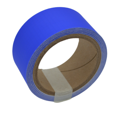 Nylon réparation autocollant bleu de 50 mm
