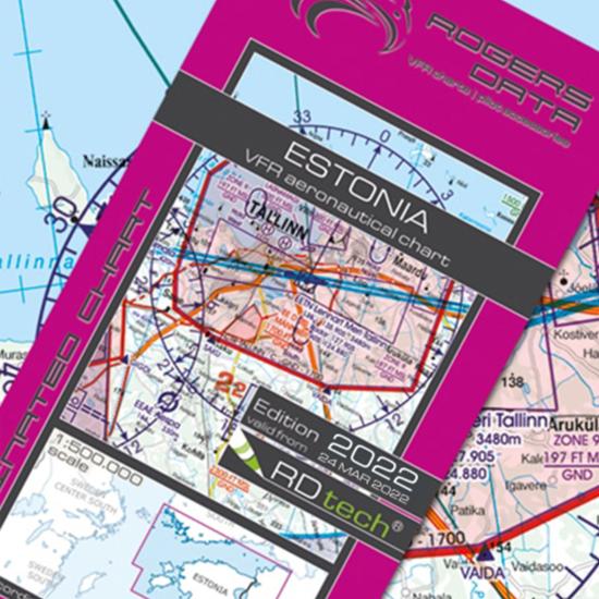 Carte Aéronautique 500.000 ème pour l'Europe - 2022