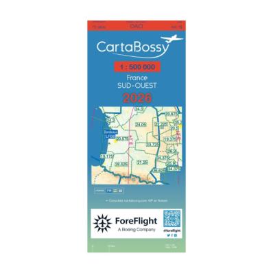 Carte OACI CartaBossy Sud-Ouest 2026