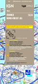 Carte OACI Nord Ouest papier 2025