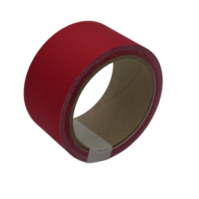 Nylon réparation autocollant rouge de 50 mm