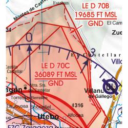 Carte Aéronautique 500.000 ème pour l'Europe - 2022