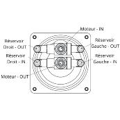 Vanne carburant 3 voies 912 iS