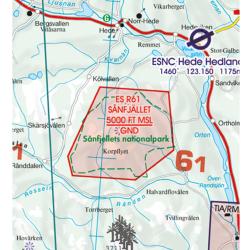 Carte Aéronautique 500.000 ème pour l'Europe - 2022