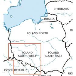 Carte Aéronautique 500.000 ème pour l'Europe - 2022