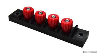 Barrette à bornes 4 plots