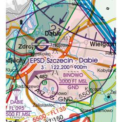 Carte Aéronautique 500.000 ème pour l'Europe - 2022