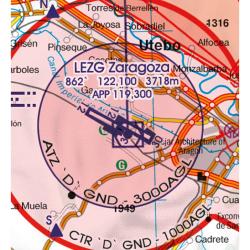 Carte Aéronautique 500.000 ème pour l'Europe - 2022