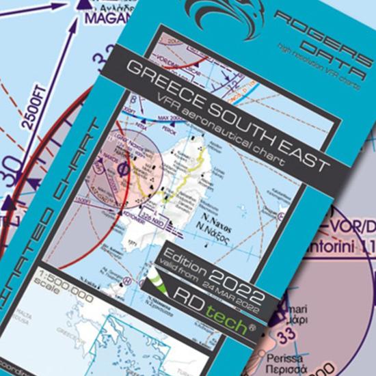 Carte Aéronautique 500.000 ème pour l'Europe - 2022