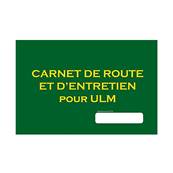 Carnet de route et d'entretien ULM