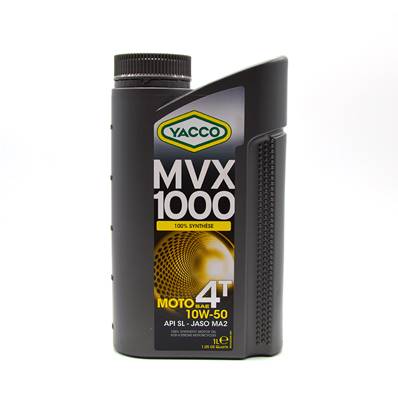 YACCO MVX1000 4T 10W50 1 litre